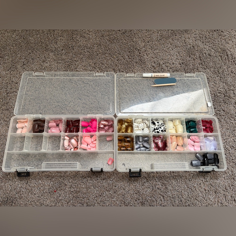 Red Aspen Nail Dashes- YOU PICK ONE COLOR OF YOUR CHOICE